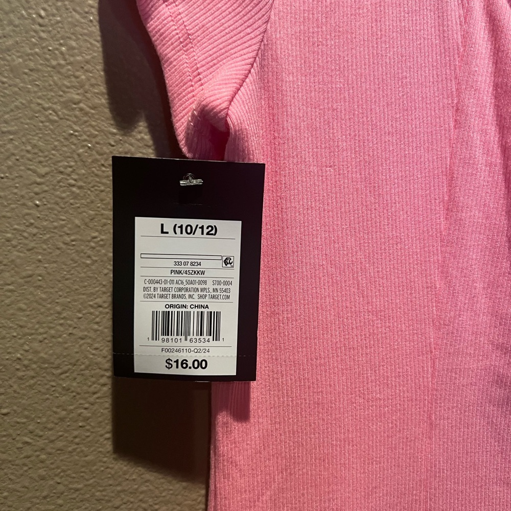 Art Class Pink Short Sleeve Dress - Picture 3 of 3